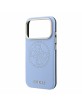 Guess iPhone 18 Pro / 17 Pro Case, Perforated 4G MagSafe, Blue