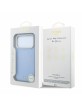Guess iPhone 18 Pro / 17 Pro Case, Perforated 4G MagSafe, Blue