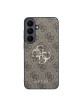 Guess Samsung S26 FE Case 4G Metal Logo Brown