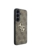 Guess Samsung S26 FE Case 4G Metal Logo Brown