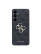 Guess Samsung S26 FE Hülle Case 4G Metal Logo Schwarz