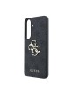 Guess Samsung S26 FE Hülle Case 4G Metal Logo Schwarz