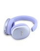 Guess Bluetooth Headphones ENC Metallic Script Logo ENC Purple