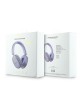 Guess Bluetooth Headphones ENC Metallic Script Logo ENC Purple