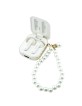 Guess Bluetooth Kopfhörer Pearl Strap TWS Weiß