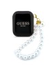 Guess Bluetooth Kopfhörer Pearl Strap TWS Schwarz