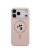 Karl Lagerfeld iPhone 18 Pro Max / 17 Pro Max Case, Silicone MagSafe, Pink