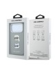 Karl Lagerfeld iPhone 18 Pro Max / 17 Pro Max Hülle Case Saffiano K & CH Heads Grau
