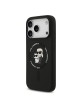 Karl Lagerfeld iPhone 18 Pro / 17 Pro Hülle Case Silicone MagSafe Schwarz