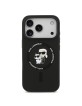 Karl Lagerfeld iPhone 18 Pro / 17 Pro Hülle Case Silicone MagSafe Schwarz