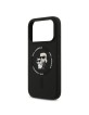 Karl Lagerfeld iPhone 18 Pro / 17 Pro Hülle Case Silicone MagSafe Schwarz