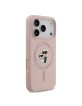 Karl Lagerfeld iPhone 18 Pro / 17 Pro Hülle Case Silicone MagSafe Rosa