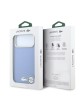 Lacoste iPhone 18 Pro / 17 Pro Hülle Case Champs Elysees MagSafe Blau
