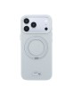 Lacoste iPhone 18 Pro / 17 Pro Petit Pique Ringständer MagSafe Grau