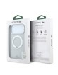Lacoste iPhone 18 Pro / 17 Pro Petit Pique Ringständer MagSafe Grau