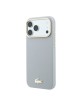 Lacoste iPhone 18 Pro Max / 17 Pro Max Case Champs Elysees MagSafe Gray