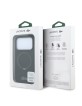 Lacoste iPhone 18 Pro Max / 17 Pro Max Petit Pique Ring Stand MagSafe Black