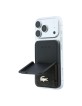 Lacoste Petit Pique MagSafe Magnet Portemonnaie mit Ständer Braun