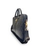 Guess Notebook 14 Zoll Laptop Bag Tasche 4G Stripe Metal Logo Schwarz