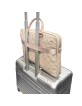 Guess Notebook 14 Inch Laptop Bag 4G Stripe Metal Logo Pink