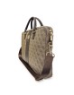 Guess Notebook 14 Zoll Laptop Bag Tasche 4G Stripe Metal Logo Braun