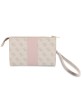 Guess Clutch Bag 4G Stripe Metal Logo Pink