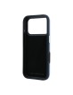 Karl Lagerfeld iPhone 18 Pro / 17 Pro Hülle Case Saffiano K & CH Heads Blau
