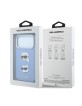 Karl Lagerfeld iPhone 18 Pro Max / 17 Pro Max Case Saffiano K & CH Heads Blue