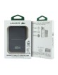 Lacoste Petit Pique MagSafe Magnet Portemonnaie mit Ständer Schwarz