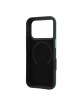 Lacoste iPhone 18 Pro / 17 Pro Hülle Case Metal Frame Petit Pique MagSafe Blau