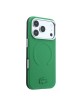 Lacoste iPhone 18 Pro / 17 Pro Hülle Case Metal Frame Petit Pique MagSafe Grün