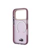 Lacoste iPhone 18 Pro / 17 Pro Case Frosted Finish MagSafe Burgundy