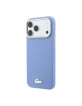Lacoste iPhone 18 Pro Max / 17 Pro Max Hülle Case Champs Elysees MagSafe Blau