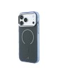Mercedes iPhone 18 Pro / 17 Pro Hülle Case Double Layer MagSafe Grau-blau