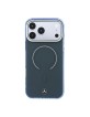 Mercedes iPhone 18 Pro / 17 Pro Hülle Case Double Layer MagSafe Grau-blau