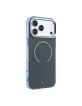 Mercedes iPhone 18 Pro Max / 17 Pro Max Hülle Case Double Layer MagSafe Grau-blau