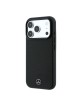 Mercedes iPhone 18 Pro Max / 17 Pro Max Case Wood Semi Wrap MagSafe Black
