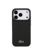 Lacoste 2in1 iPhone 18 Pro / 17 Pro Case Petit Pique MagSafe + Wallet Black