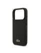 Lacoste 2in1 iPhone 18 Pro / 17 Pro Case Petit Pique MagSafe + Wallet Black