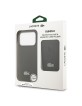 Lacoste 2in1 iPhone 18 Pro / 17 Pro Case Petit Pique MagSafe + Wallet Black