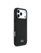Lacoste 2in1 iPhone 18 Pro Max / 17 Pro Max Case Petit Pique MagSafe + Wallet Black