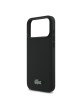 Lacoste 2in1 iPhone 18 Pro Max / 17 Pro Max Case Petit Pique MagSafe + Wallet Black