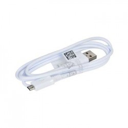 Original Samsung 1.5m microUSB cable white ECB-DU4EWE