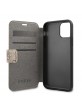 Guess iPhone 11 Tasche Book Case Cover 4G Braun