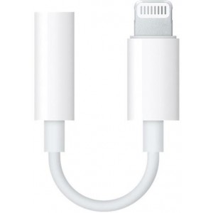 Original Apple Adapter Lightning 3.5mm Klinken Weiß MMX62ZM/A