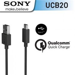 Original Sony USB-C Kabel 1m 3A Schwarz UCB-20