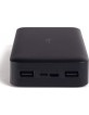Original Xiaomi Redmi Powerbank 2x USB-Anschlüssen 18 W 20000 mAh Schwarz