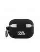 Karl Lagerfeld AirPods Pro Case Rue St Guillaume Silicone Black