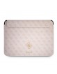 Guess Computer Sleeve 13 4G Metal Logo Rosa