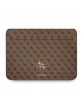 Guess Computer Sleeve 13 4G Metal Logo Braun